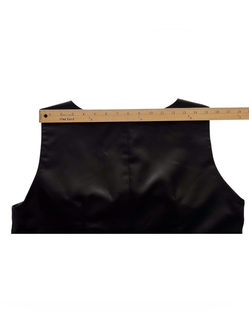 Solini Collection Black Sleeveless Satin Women's Top,10 - Picture 8 of 10